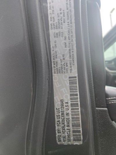 2021 Jeep Grand Cherokee L Limited