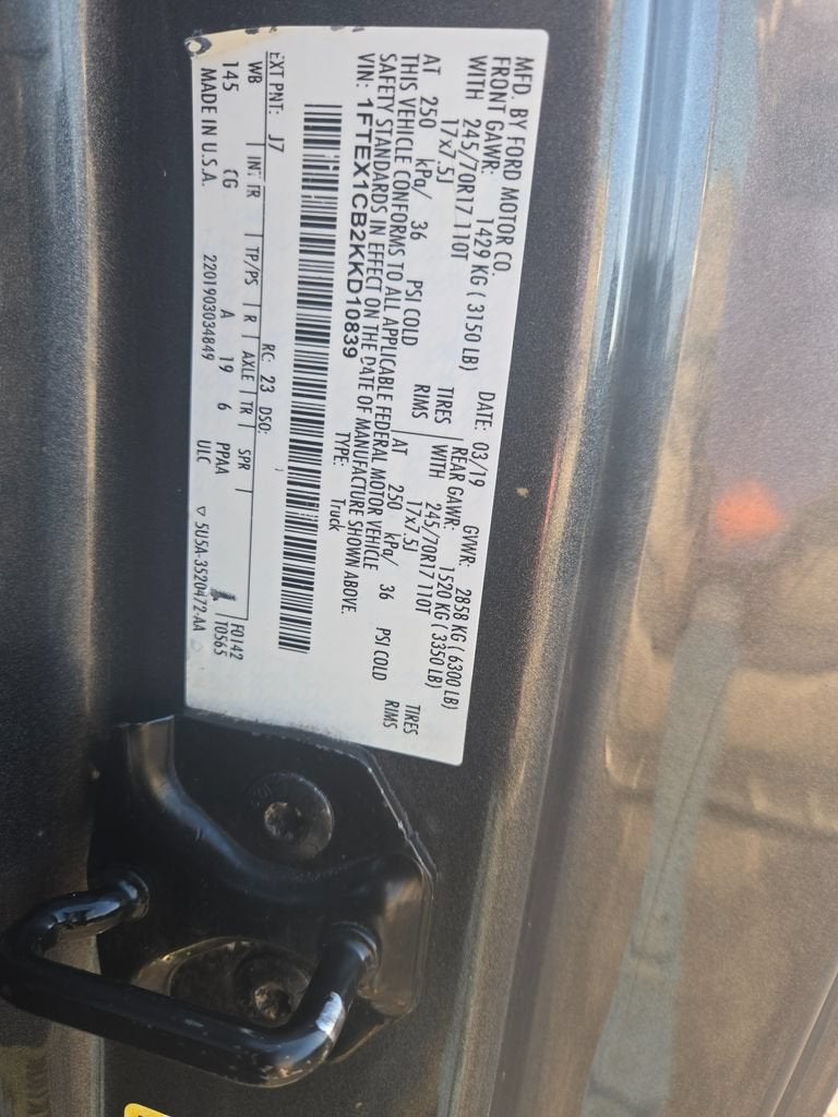 2019 Ford F-150 XL