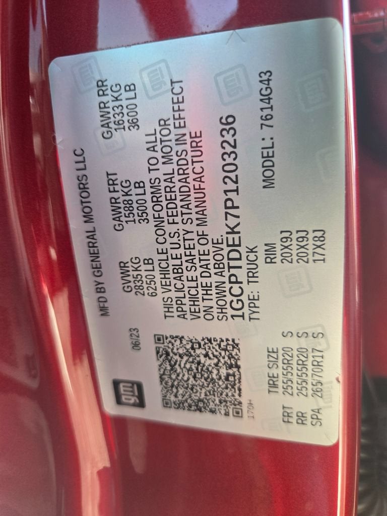 2023 Chevrolet Colorado 4WD Z71