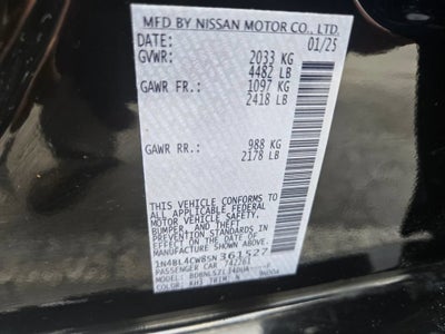 2025 Nissan Altima SR