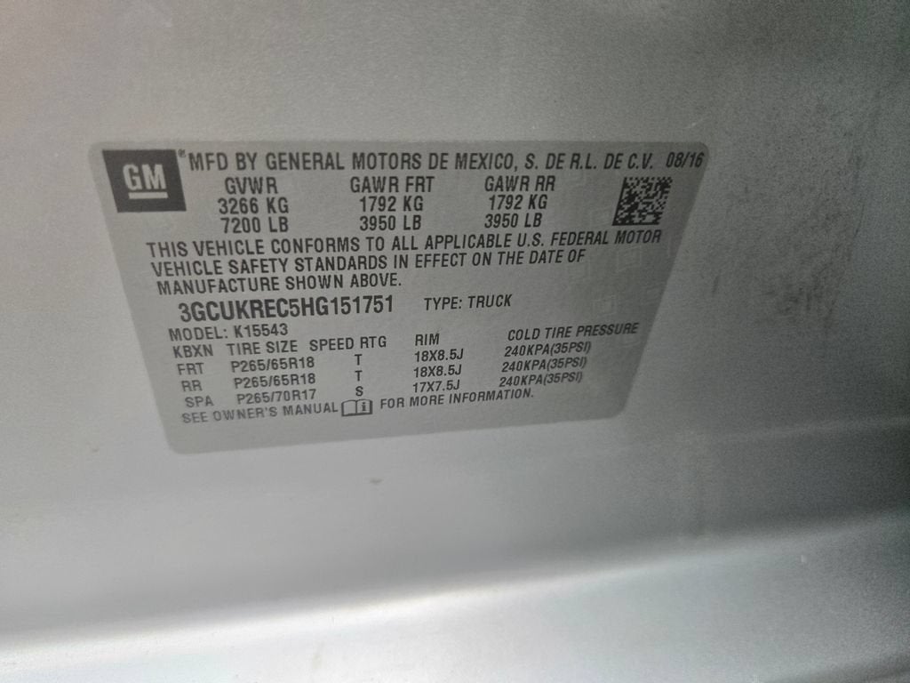 2017 Chevrolet Silverado 1500 LT
