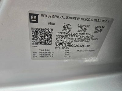2018 GMC Sierra 1500 SLT