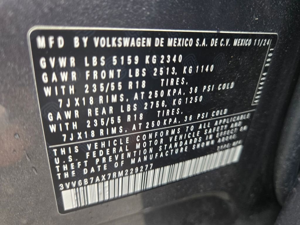 2024 Volkswagen Tiguan Wolfsburg Edition