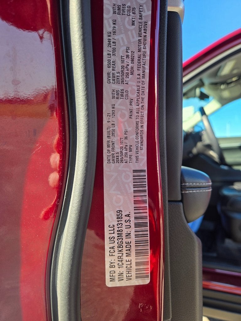 2021 Jeep Grand Cherokee L Limited