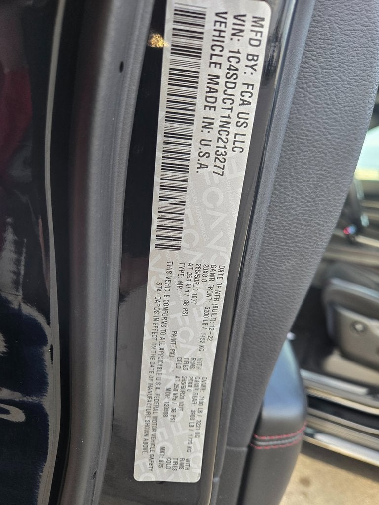 2022 Dodge Durango R/T