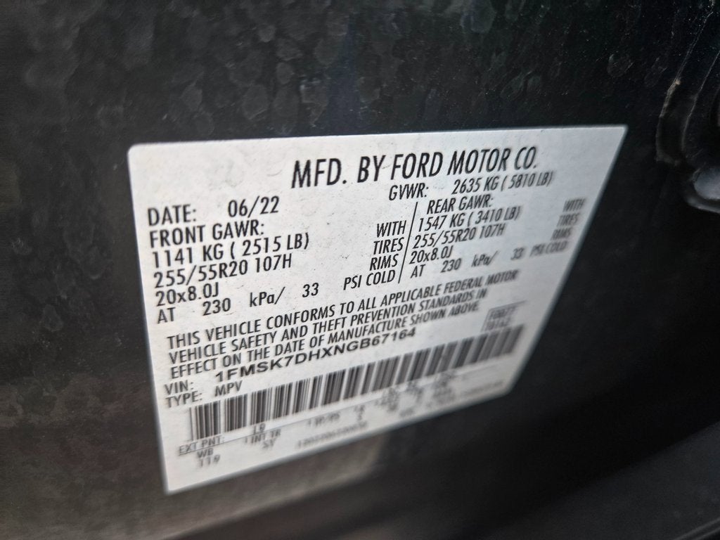 2022 Ford Explorer XLT