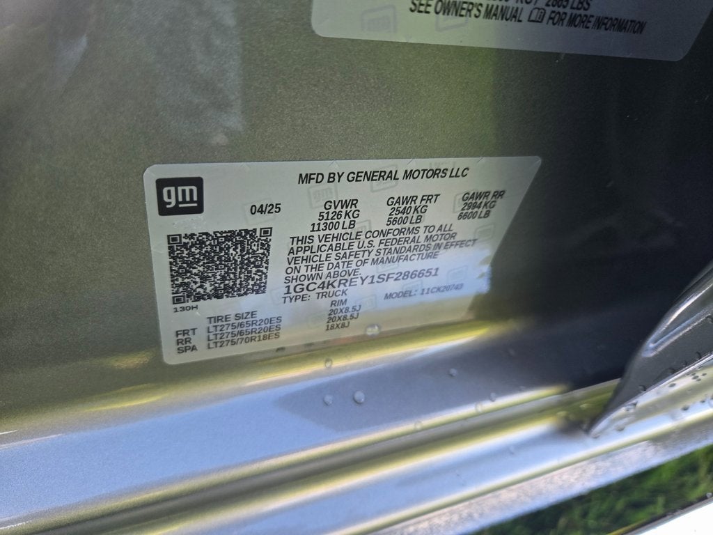 2025 Chevrolet Silverado 2500 HD High Country