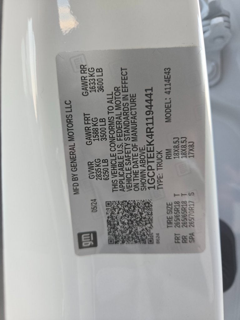 2024 Chevrolet Colorado Trail Boss