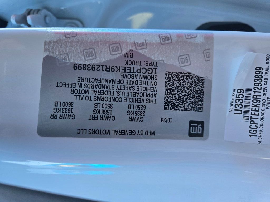 2024 Chevrolet Colorado Trail Boss