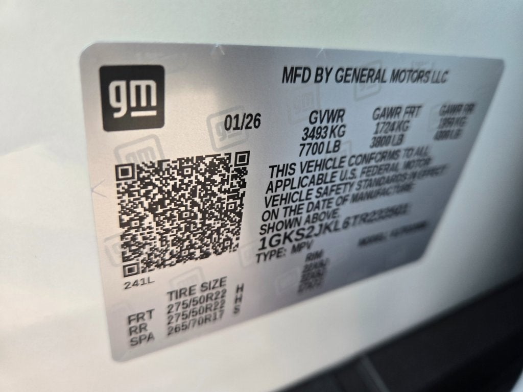 2026 GMC Yukon XL Denali