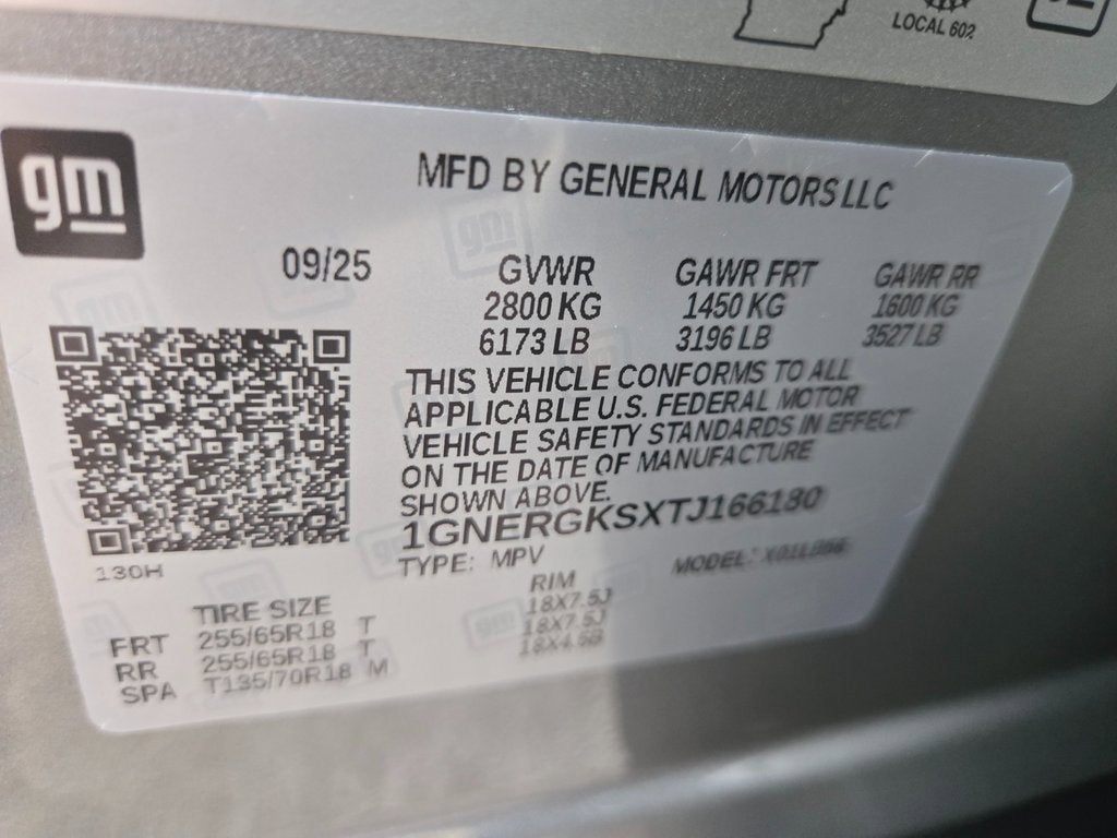 2026 Chevrolet Traverse LT