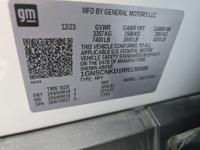 2024 Chevrolet Tahoe LT