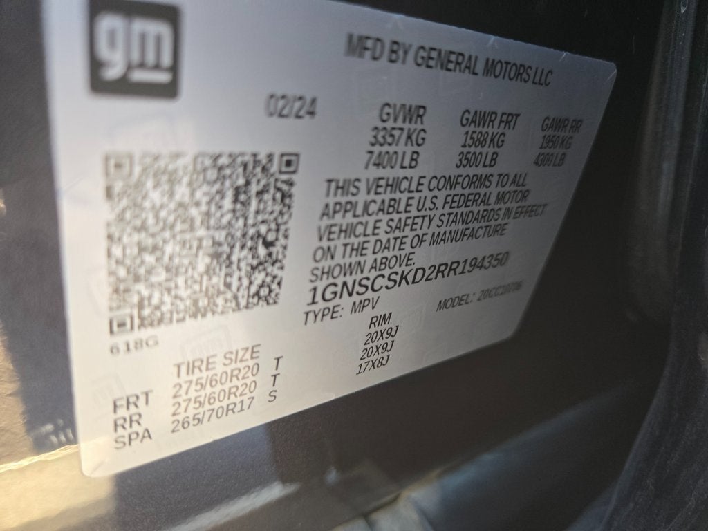 2024 Chevrolet Tahoe Premier