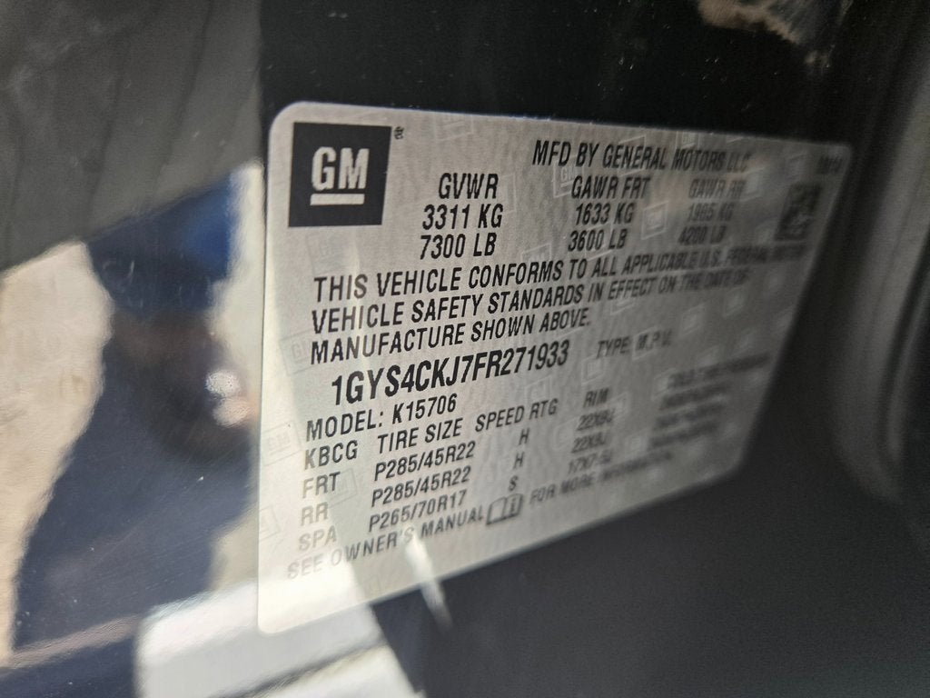 2015 Cadillac Escalade Premium