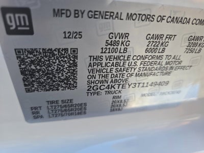 2026 Chevrolet Silverado 3500 HD LT