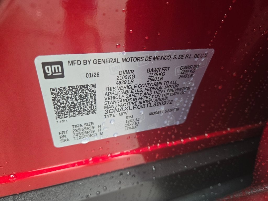 2026 Chevrolet Equinox RS