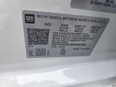 2022 GMC Sierra 1500 Elevation