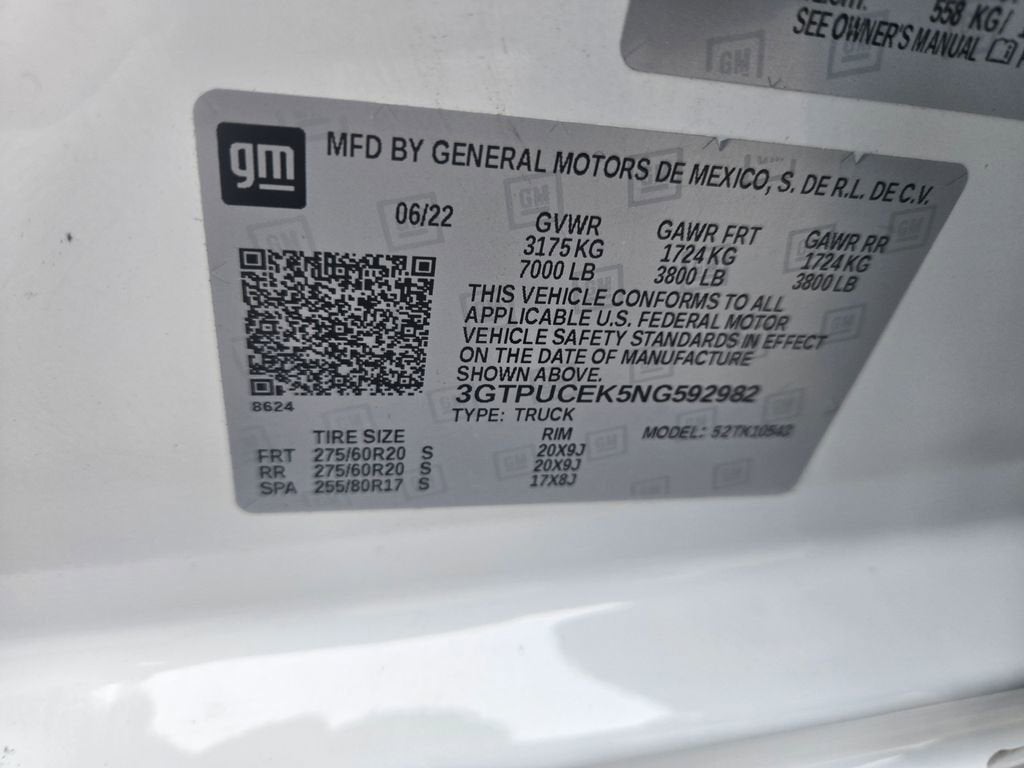 2022 GMC Sierra 1500 Elevation
