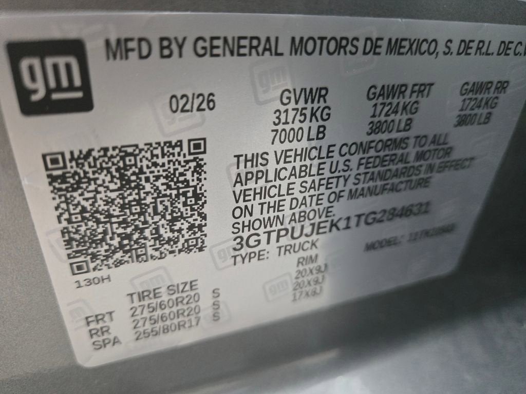 2026 GMC Sierra 1500 Elevation