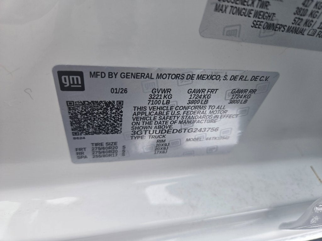 2026 GMC Sierra 1500 SLT