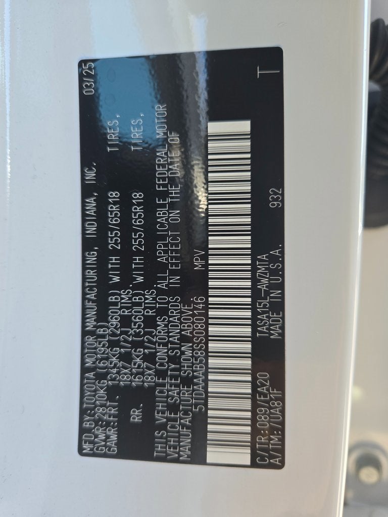 2025 Toyota Grand Highlander XLE