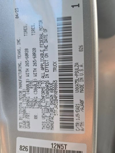 2023 Toyota Tundra 4WD Limited