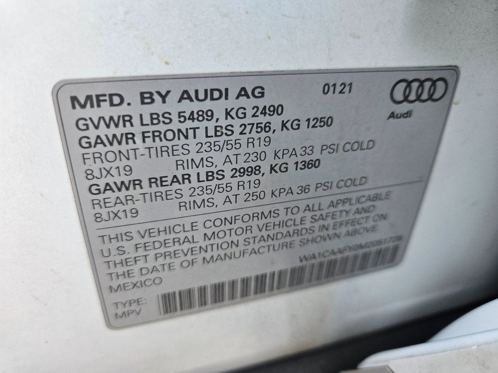 2021 Audi Q5 Prestige