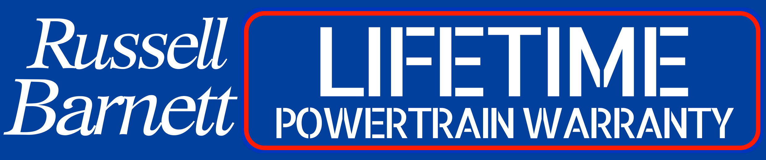 Lifetime PW Warranty